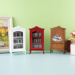 Pocket Edition Anxiety Bookcase, Customizable Mini Bookshelf, Anxiety Bookshelf, Miniature Bookcase, Mini Bookcase, Book Lover Gift