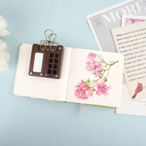 Custom Name Wooden Watercolor Palette, Travel Watercolor Set, Portable Paint Palette, Watercolor Supplies, Mini Paint Box, Artist Gift