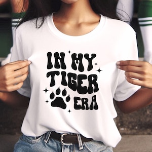 In My TIGER Era School Spirit Shirt | School Mascot Student Teacher Back to School Shirt, Teacher Appreciation Gift Unisex t-shirt