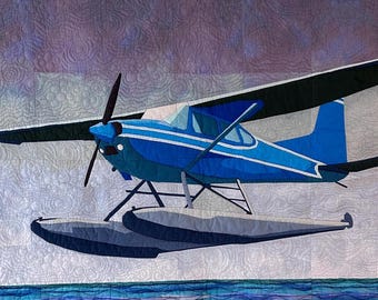 Cessna 180 FPP Quilt Pattern (69" x 53") - DIGITAL DOWNLOAD