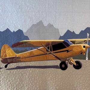 Patrón de colcha Piper Cub FPP (175 x 160 cm) - DESCARGA DIGITAL