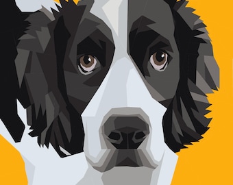 Springer Spaniel FPP Pattern (24" x 24") DIGITAL DOWNLOAD