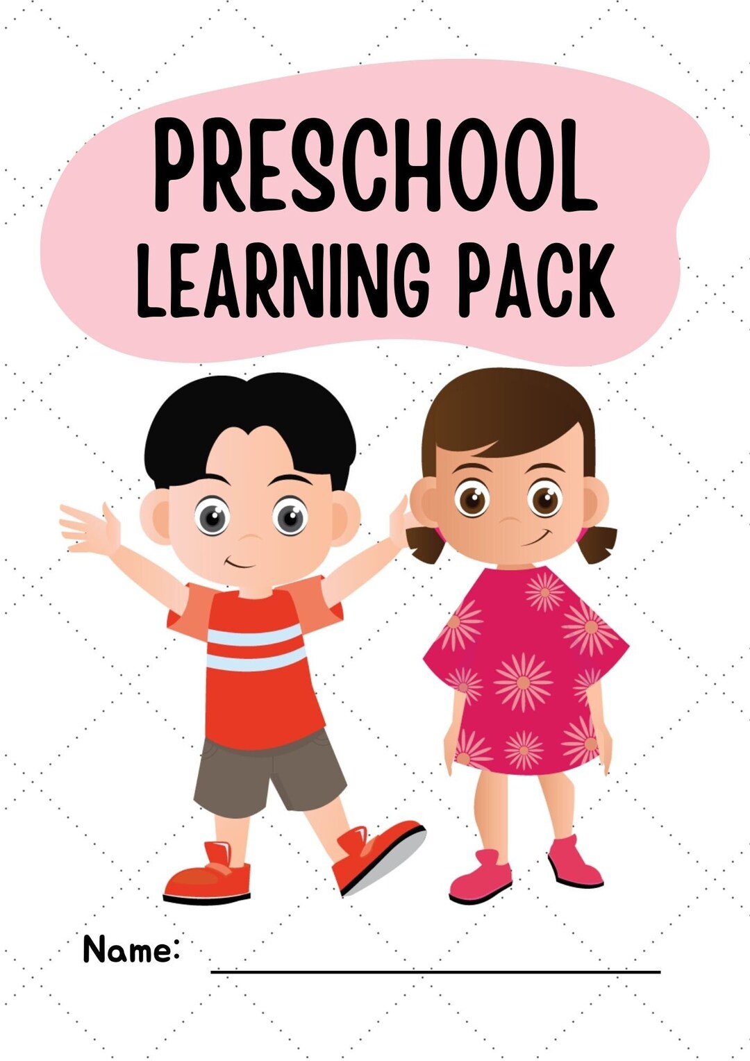 Fun and Colorful Back to School Preschool Learning Pack Worksheets ...
