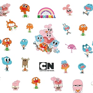 Gumball SVG, Gumball Friends SVG, Gumball Vector, Gumball Friends Vector, Friends SVG, Friends Vector, Gumball Clipart, Gumball Png