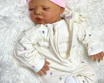 Harriet by AK Kitagawa.  Silicone Cuddle Baby.  1/4  limbs (Cloth Body). Authentic sculpt. comes with COA