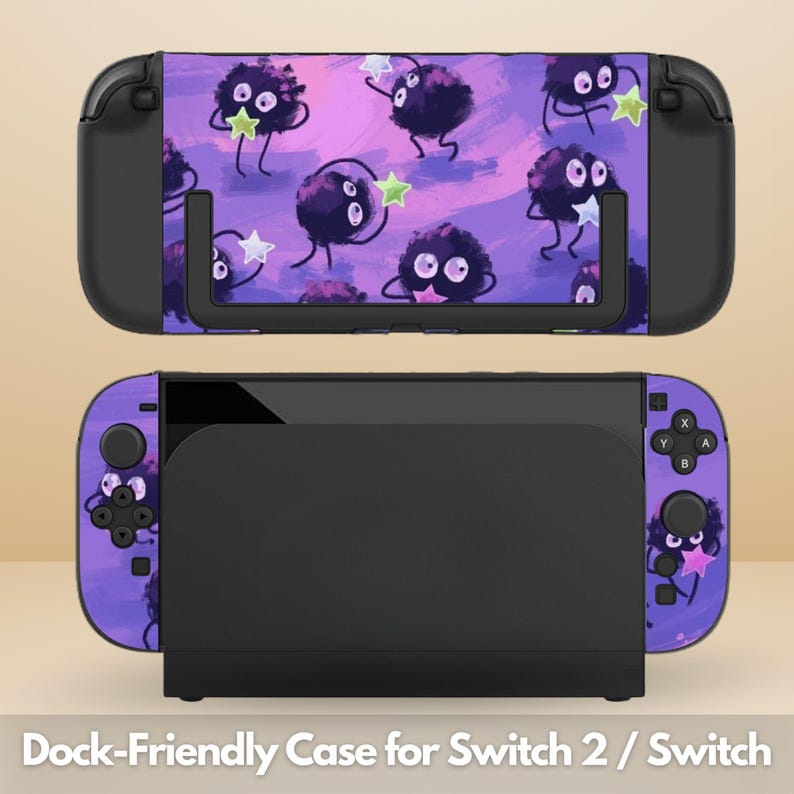 Cute Cartoon Fanart Dockable Protective Switch Case for NS Switch 2 7.9 ...