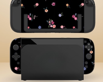 かわいいトロピカルフラワーデザインのNintendo Switch 2（7.9インチ