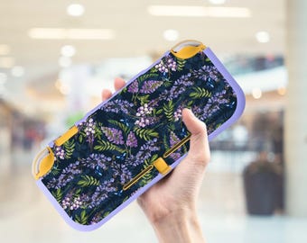 かわいい桜柄のNintendo Switch Lite用ケース、保護カバー、衝撃吸収