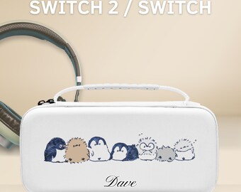 Nintendo Switch 2/Switch OLED用 かわいい面白いガチョウのキャリー