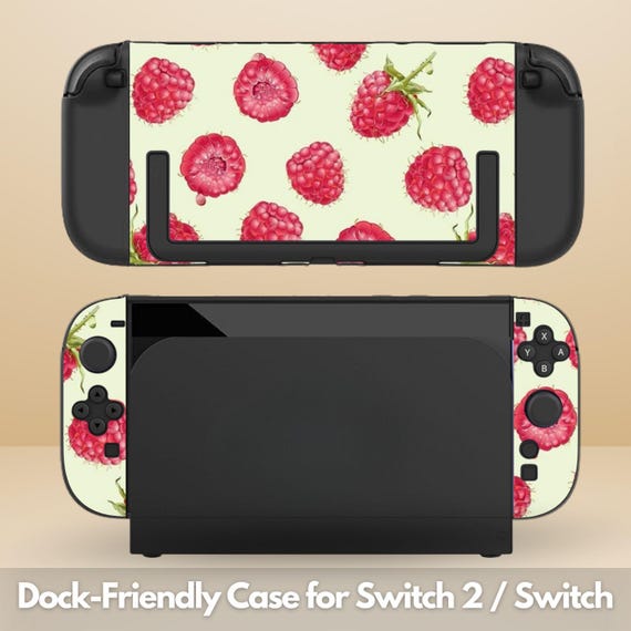 Cute Fruits Dockable Protective Switch Case for NS Switch 2 7.9