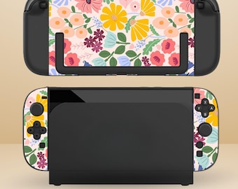Nintendo Switch 2 7.9インチ用キュートなヴィンテージフローラル柄