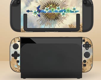 かわいい魔法の剣型ドッキング式保護スイッチケース（NS Switch 2 7.9