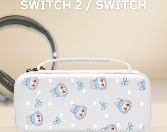 Nintendo Switch 2/Switch OLED用 かわいい面白いガチョウのキャリー