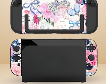 Nintendo Switch Teddy GeekShare Cute Plush Protective Case Cover Compatible with