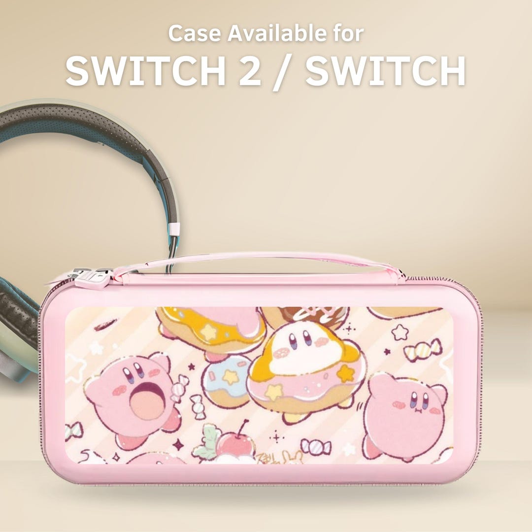 Cute Gaming Fanart Carrying Switch Case Cover for NS Switch 2, Switch ...