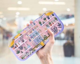 Personalized Cute Wildflower Switch Lite Case for NS Switch Lite, Protective Soft Cover, Gift for Him Her