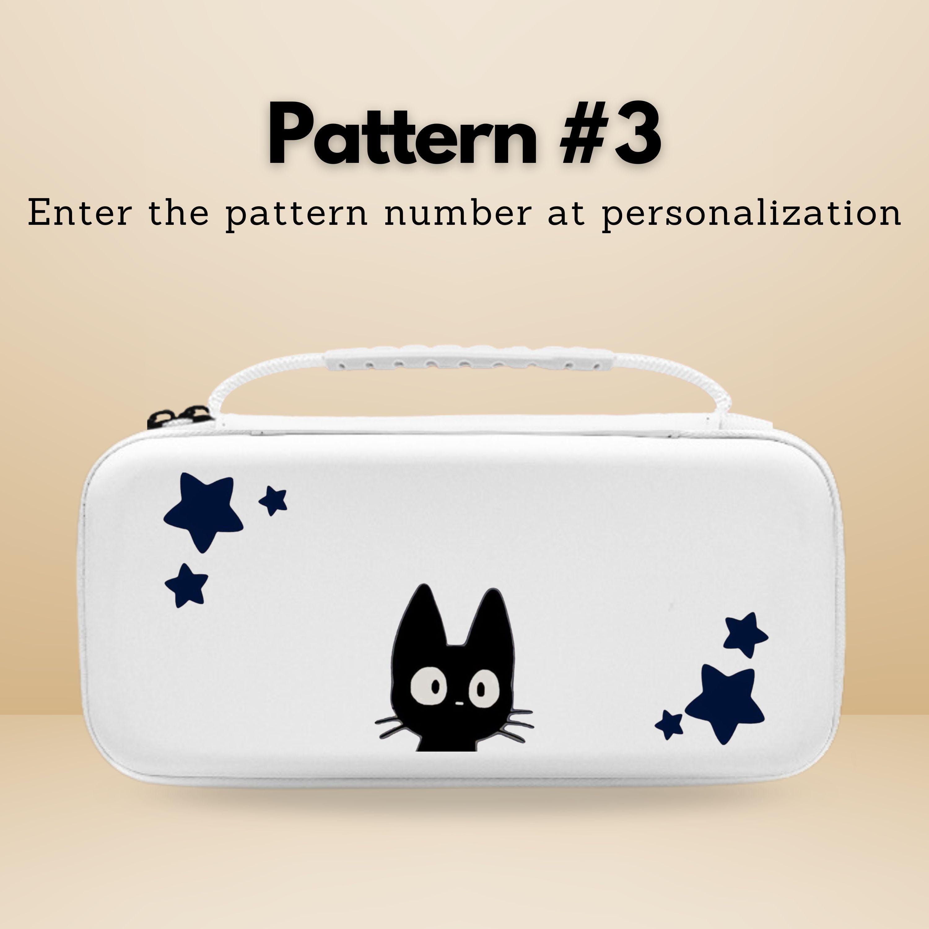 ねこdsケース かわいい黒猫デザインのSwitchケースカバー（NS Switch 2 7.9インチ