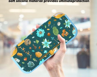 Simpatica custodia per Switch Lite con animali dei cartoni animati, cover protettiva morbida, regalo per lui e per lei.