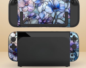 素晴らしい花柄アートデザインのNintendo Switch 2 2025/Switch用