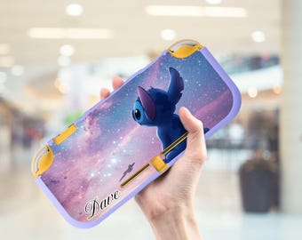 Custodia per Switch Lite personalizzata con simpatici e divertenti mostri, cover protettiva morbida, regalo per lui e per lei.