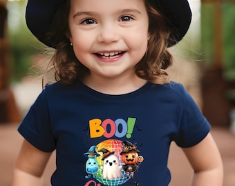 Boo Crew Halloween Shirt: Gruseliges Kinder T-Shirt