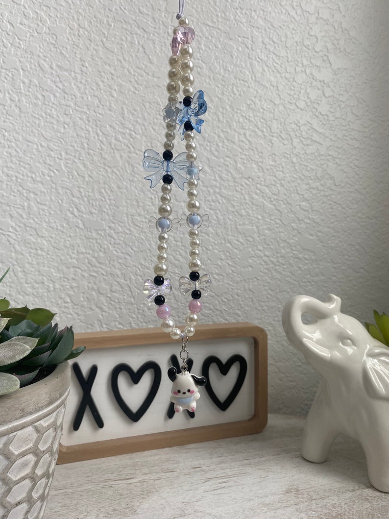 Hello Kitty Kawaii Pochacco Cell Phone Charm/ Keychain Etsy