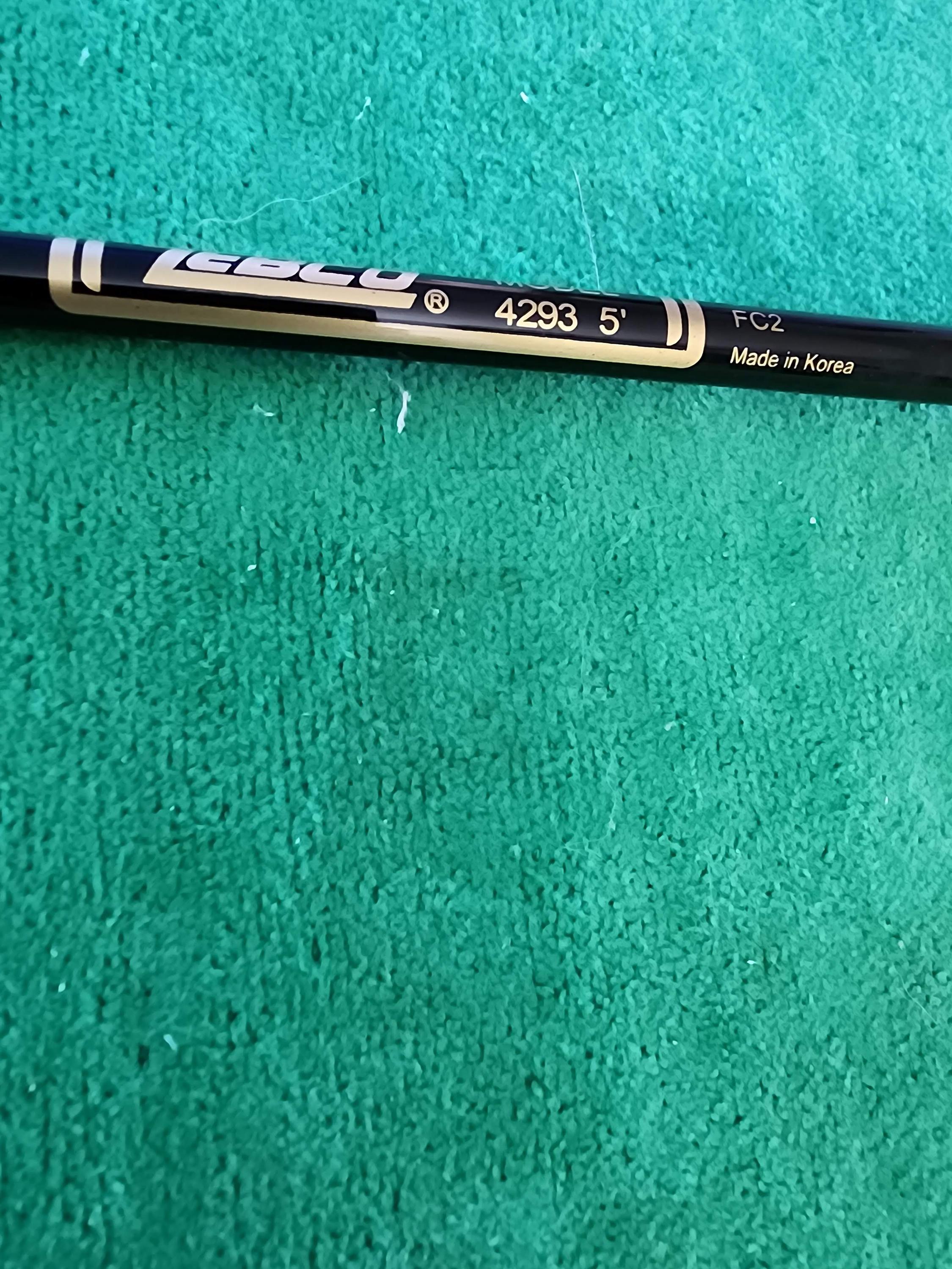 Zebco Telescopic Vintage 5' Lite Weight Backpack Travel Fishing