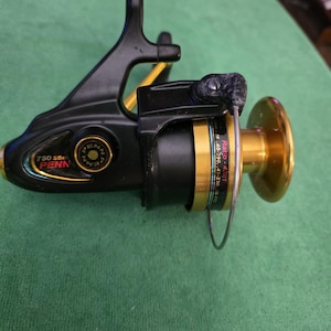 old penn spinning reels Vintage 450SS Heavy-Duty Saltwater Reel gold finish LOT OF 5 VINTAGE PENN