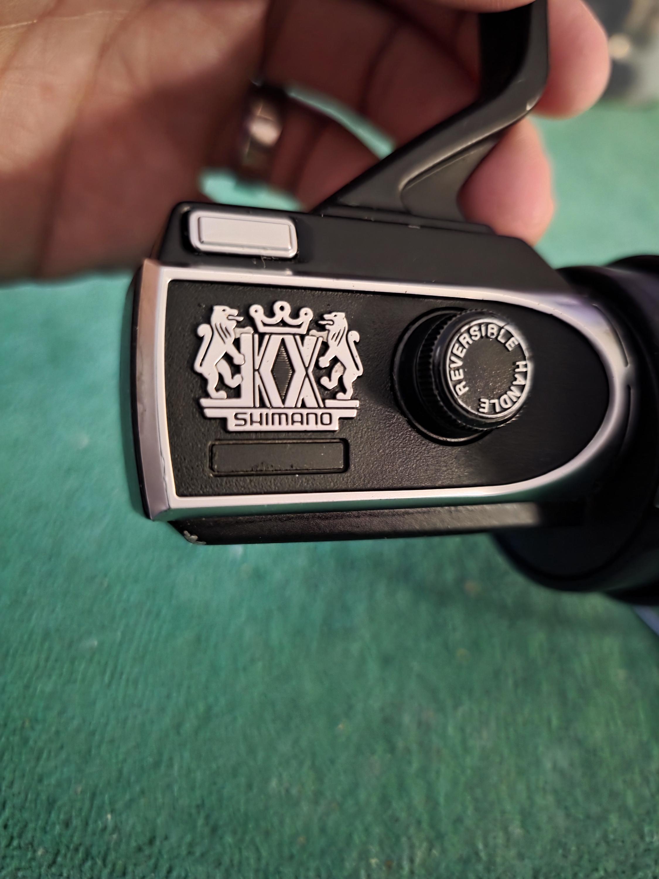 Shimano Vintage Spinning Fishing Reel KX-III Collectible