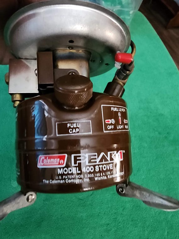 Coleman Peak1 Model 400 Vintage Camping Cookstove Coleman Peak1 Model 400 Vintage Camping Cookstove