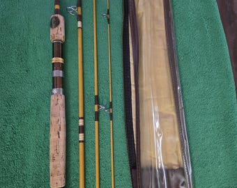 Vintage Shimano Bull Whip Fightin Rod MK 2551 Spinning Rod, Light Action  5'6" 2pc, 4-10lb 1/16-5/16oz, Rare Shimano MK 2551 Graphite Rod - Etsy