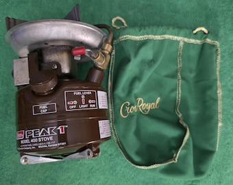 Coleman Peak1 Model 222A Vintage Camping Single Mantle Lantern