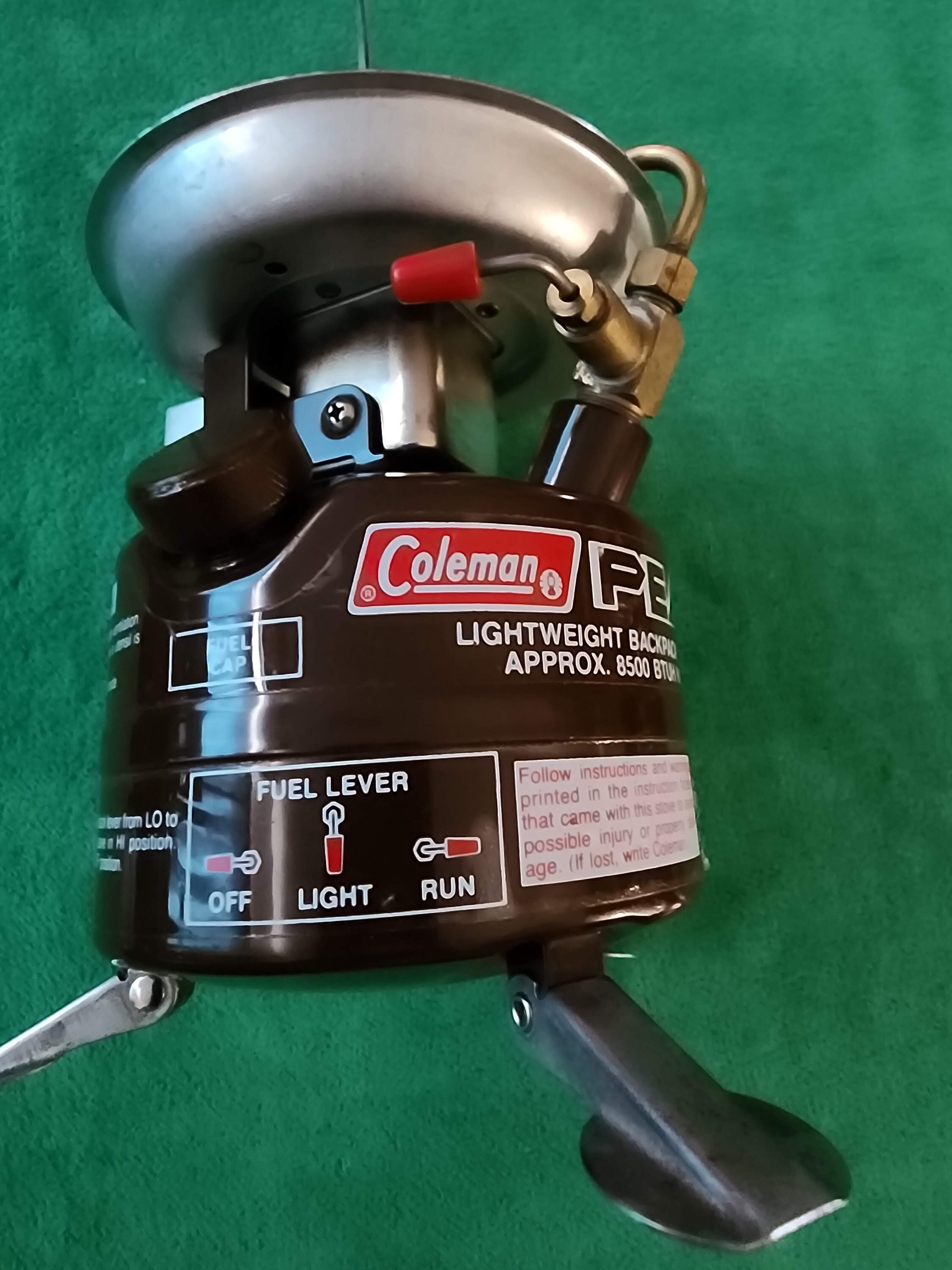 Poêle Camping Coleman 400A Peak 1 – Léger, Fonctionne Au Kérosène, Très Bon état