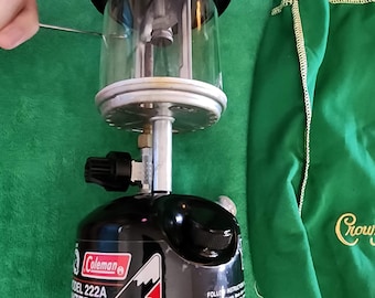 Coleman Peak1 Model 222A Vintage Camping Single Mantle