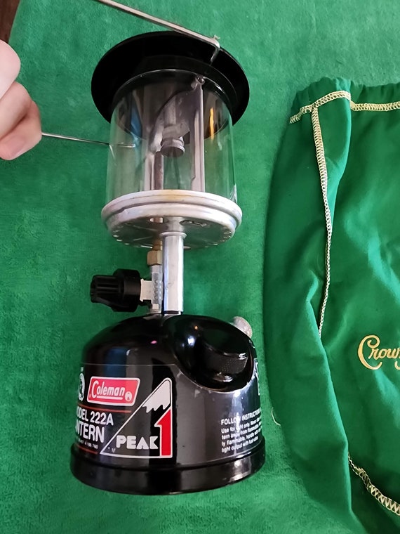 Coleman Peak1 Model 222A Vintage Camping Single Mantle