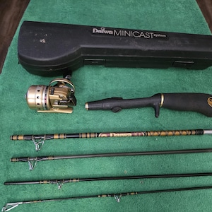 best push button fishing pole MHX Carbon Fiber And the reel comes Black Friday is Here PowderCoat Options:White LAKE