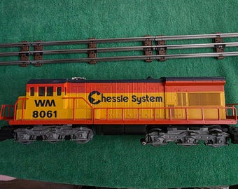 Lionel Chessie System U36C Diesel Locomotive 6-8061 027 gauge with factory box. The locomotive works as it should..