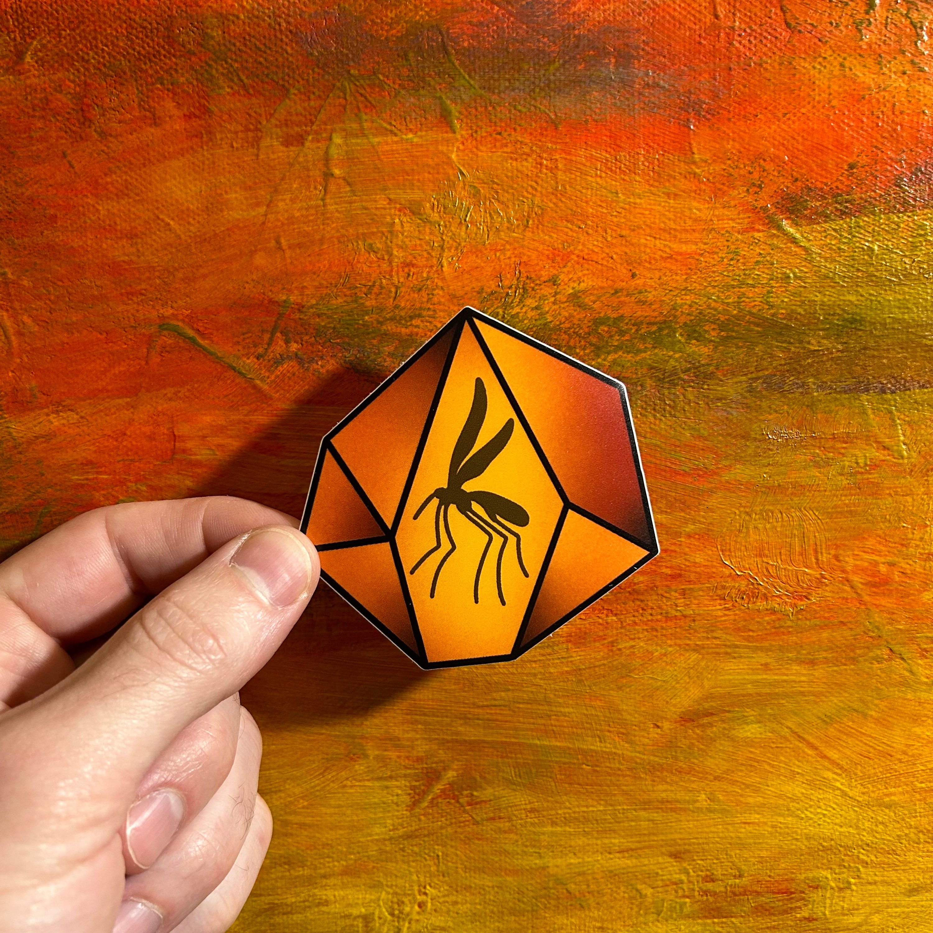 Mosquito in Amber Sticker | Jurassic Park Inspired Vinyl Decal - Etsy