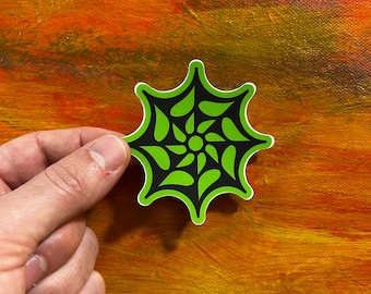 Tattoo Spider Web Sticker | Waterproof Neo Trad Vinyl Decal