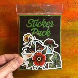 UFO Alien Sticker Pack Laptop Stickers | 7 Stickers | Waterproof Vinyl Sticker