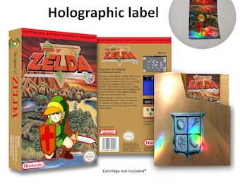 The Legend of Zelda NES Replica Box Set – Inspired by Famicom Art