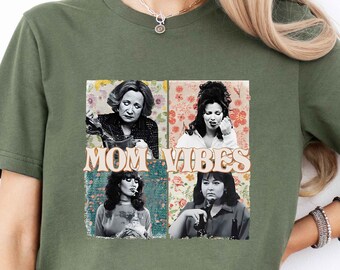 Vintage Sitcom Mom Vibes Shirt - Retro 90s Mother's Day Tee