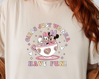 Minnie and Daisy Shirt: Girls Just Wanna Have Fun Tee