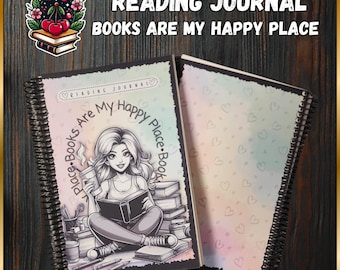 Reading Journal (Original) Reading Tracker Book Club Gift, Book Lover Gift