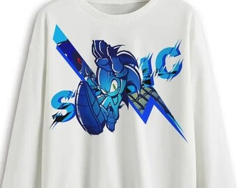 Sonic the hedgehog sweatshirt tails knuckles pullover jumper