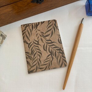 Handmade pocket journal notebook