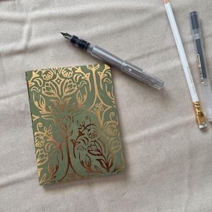 Handmade pocket journal notebook