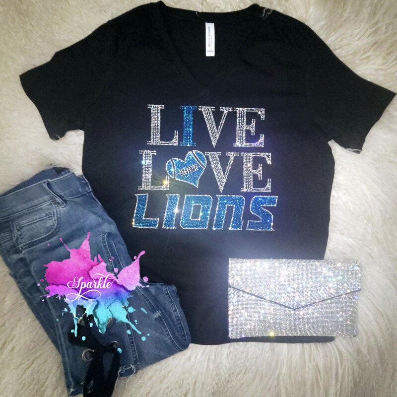 Rhinestone Shirt - Etsy