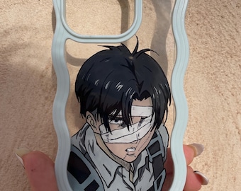 Handmade Levi Ackerman iPhone 11 Pro Max Case | Attack on Titan Art