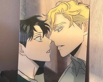 アクリルスタンド、バラとシャンパン、漫画、BL、チョン・イウォン